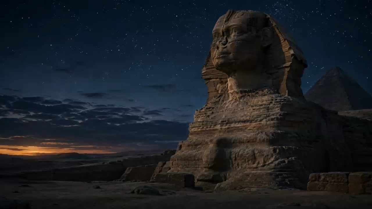 معاينة فيديو أبو الهول عند الفجر